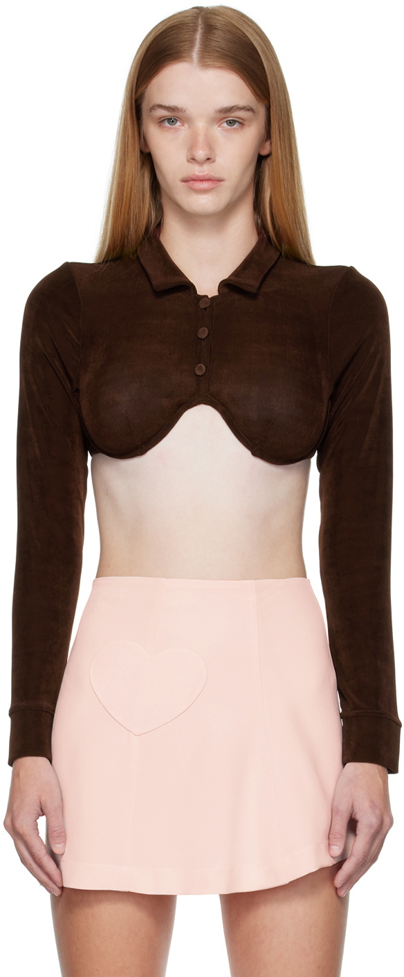 Mirror Palais Brown Underwire Polo