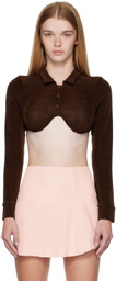 Mirror Palais Brown Underwire Polo