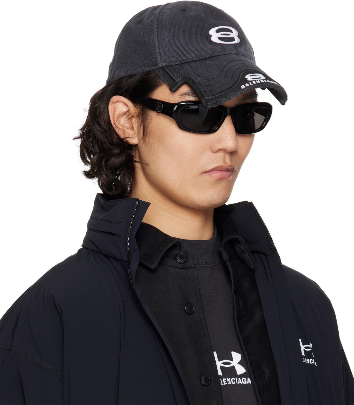 Balenciaga Black Unity Sports Icon Cap Balenciaga