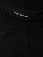 DOLCE & GABBANA - Ribbed Cotton Jersey Tank Top