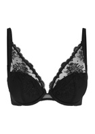 Simone PÉRÈLE Intrigue Tulle Padded Underwired bra Black