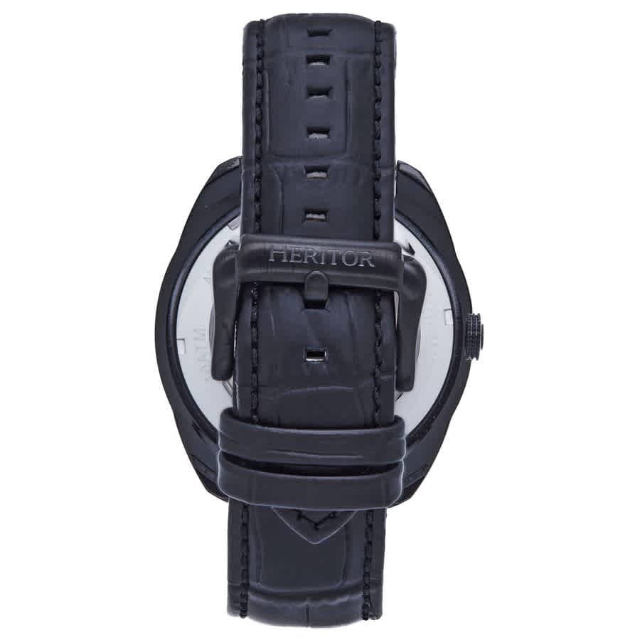 Heritor Roman Black Dial Mens Watch HERHS2205