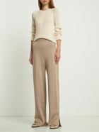 THE ROW - Egle Wool & Silk Blend Jersey Sweatpants