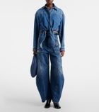 Sportmax Violino barrel-leg jeans