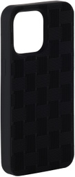 Bottega Veneta Black Intreccio iPhone 15 Pro Max Case