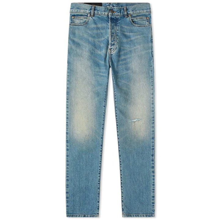 Photo: Balmain Vintage Dirt Wash Slim Jean