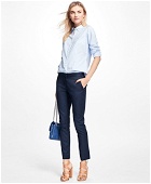 Brooks Brothers Women's Non-Iron Tailored-Fit Supima Cotton Dress Shirt | Light Blue