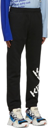 Kenzo Black Big X Sport Lounge Pants