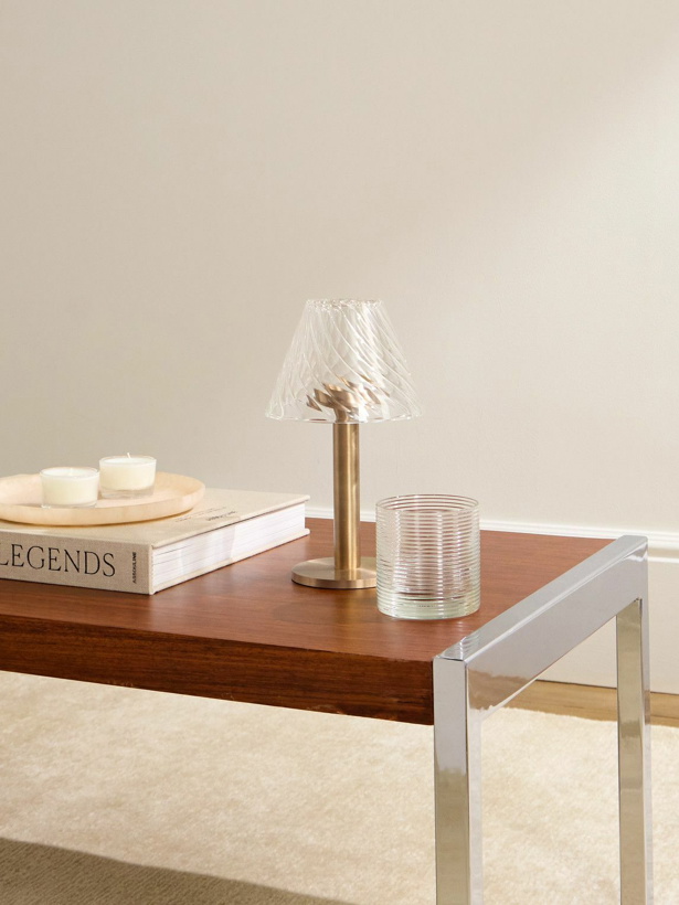 Photo: Soho Home - Rotherwick Gold-Tone and Glass Tealight Holder