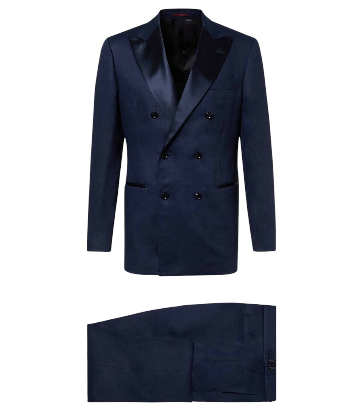 【関税＆送料込み】Brunello Cucinelli Linen Double-Breasted BRUNELLO CUCINELLI Double-Breasted Herringbone Linen Blazer