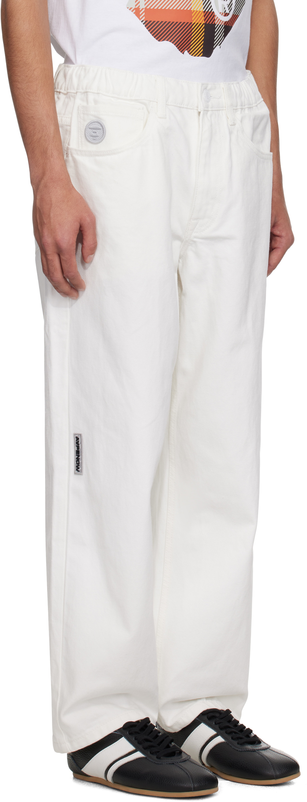 AAPE by A Bathing Ape White 