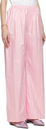 SUPER YAYA Pink Noucki Judo Trousers
