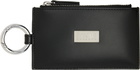 MM6 Maison Margiela Black Numeric Zip Wallet