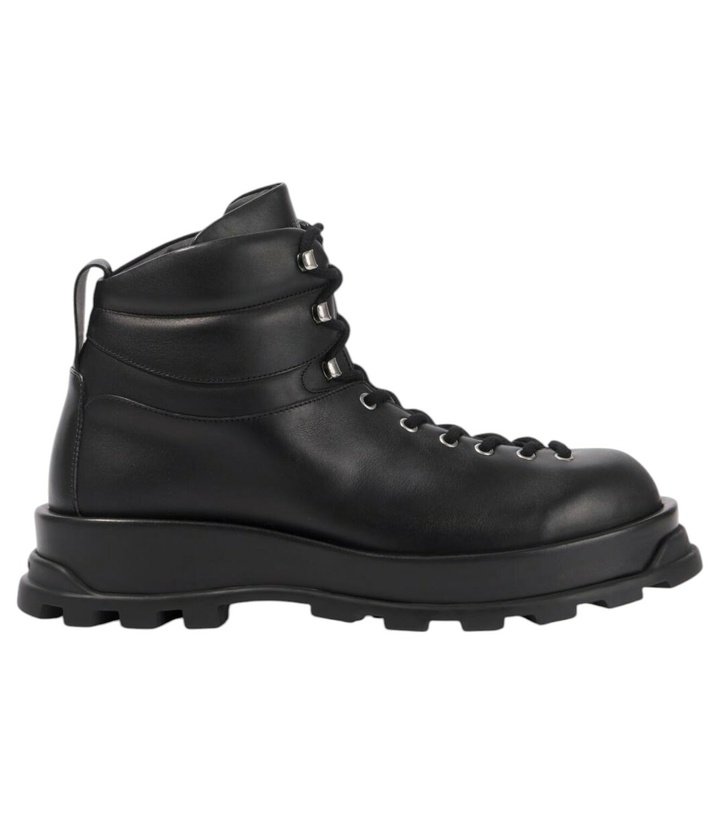 Jil Sander Studded Leather Half Boots Jil Sander