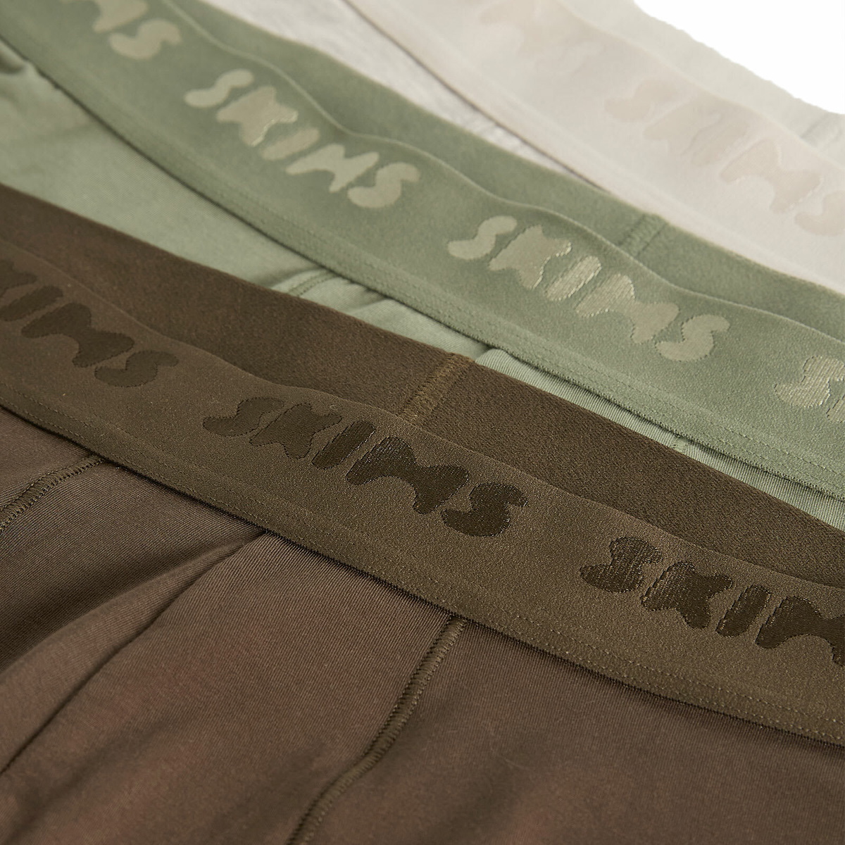 SKIMS Men's Stretch Boxer Brief 3" - 3-Pack in Laurel Multi