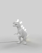 Seletti Resin Lamp Jurassic Lamp T Rex   Usb Version   Eu Plug White - Mens - Lighting