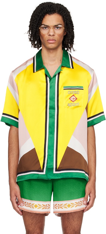 Photo: Casablanca Multicolor 'Casa Sport' Shirt