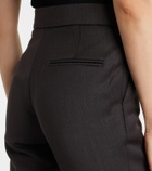 Alex Perry High-rise flared pants