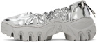 Rombaut SSENSE Exclusive Silver Boccaccio II Ballerina Flats