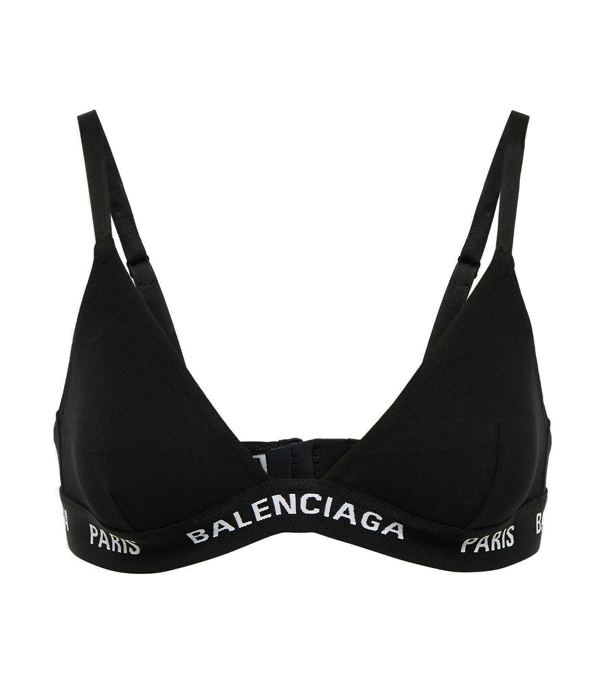Balenciaga - Paris logo jacquard bra Balenciaga