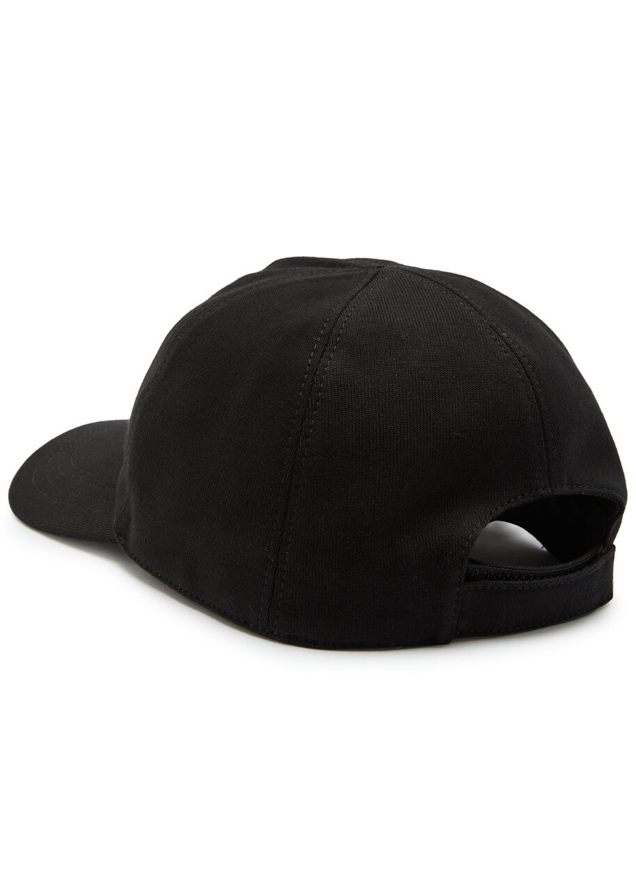 Rick Owens X Moncler Logo-appliquéd Cotton Baseball cap - Black - One Size