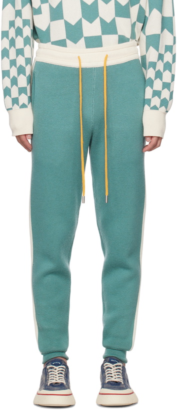 Photo: Rhude Green Drawstring Lounge Pants