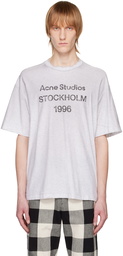 Acne Studios Gray Printed T-Shirt