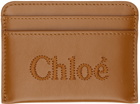 Chloé Brown Sense Card Holder