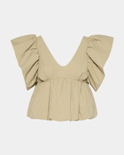 Steve Madden Saskya Top in Khaki