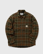 Carhartt Wip Wiles Shirt Jacket Brown/Green - Mens - Overshirts