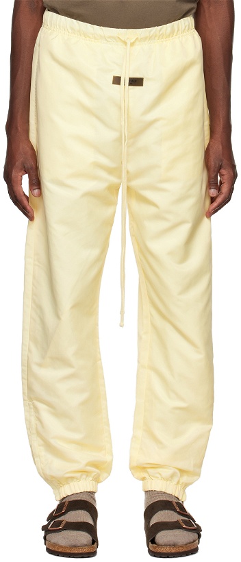 Photo: Essentials Yellow Nylon Lounge Pants