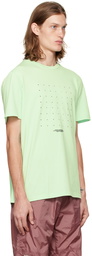 Moncler Green Graphic Motif T-Shirt