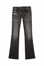 Diesel Bootcut Jeans - D-Backler - Jeans Mens in Black