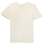 Isabel Benenato - Knitted Cotton T-Shirt - Men - White