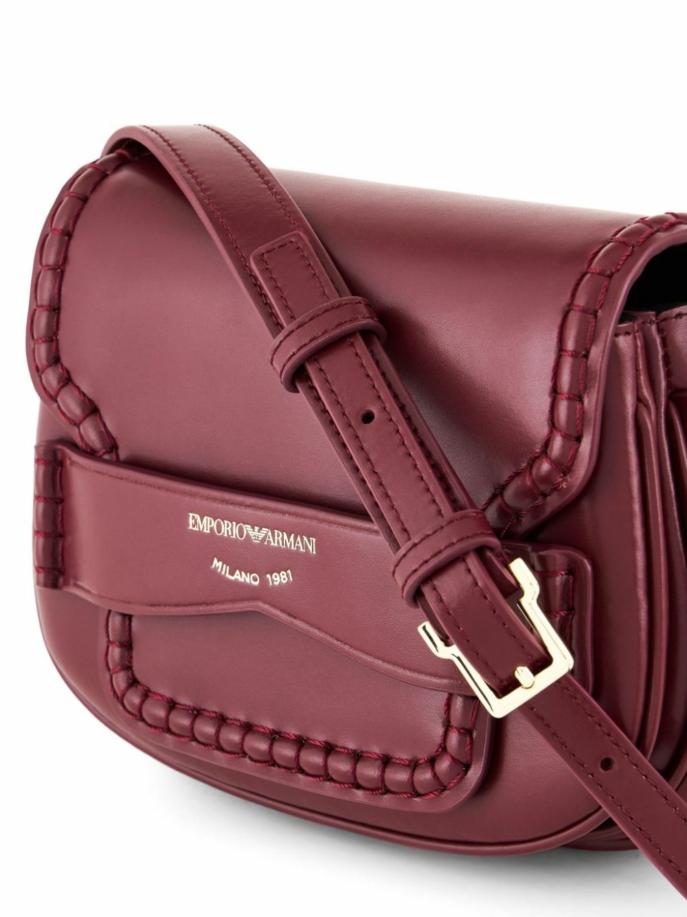 EMPORIO ARMANI - Leather Crossbody Bag