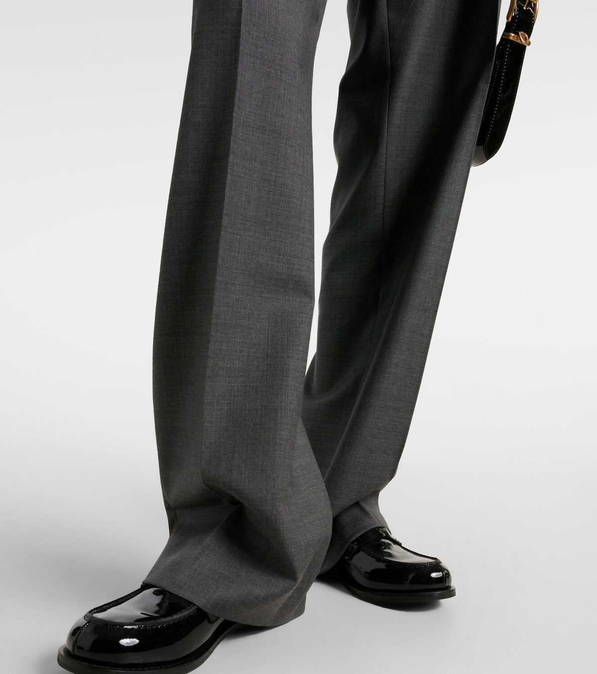 Miu Miu Low-rise wool pants Miu Miu