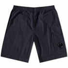 C.P. Company Men's Nylon Lens Swim Short in Total Eclipse