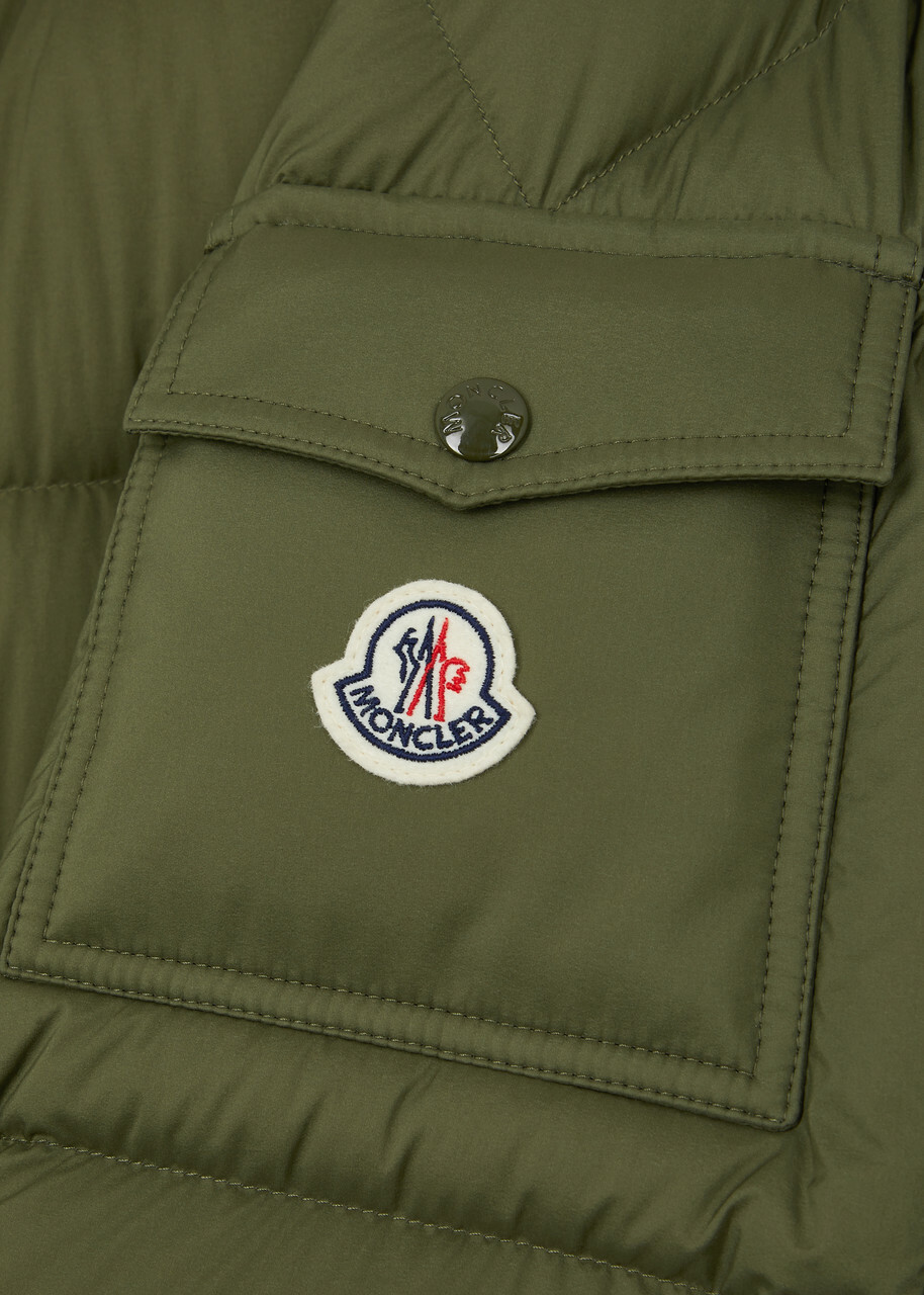 MONCLER Vesere ヴェゼル Moncler Vezere Quilted Shell Jacket Khaki Moncler