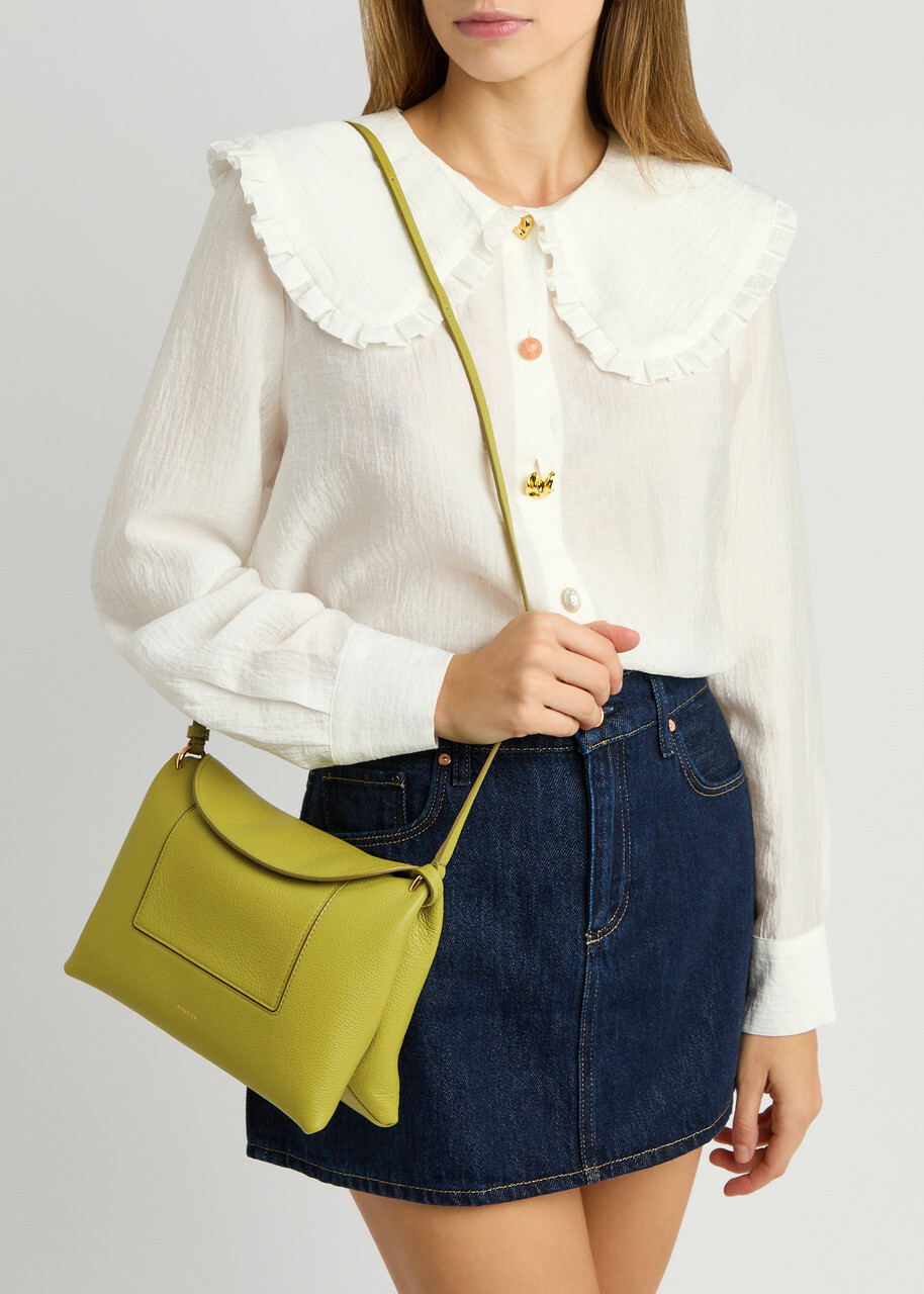 Wandler Penelope Slouch Leather Cross-body bag - Green - One Size