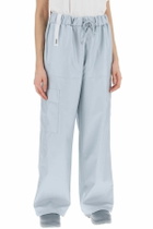 RAINS waterproof cargo joggers Light blue