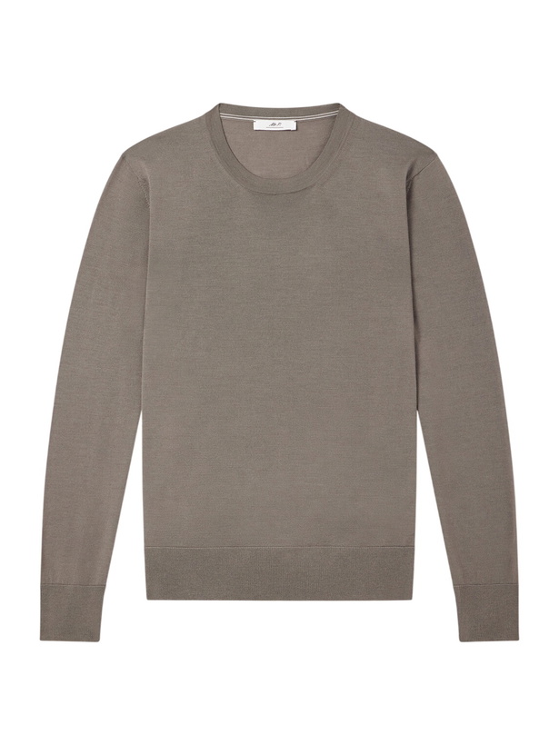 Photo: Mr P. - Wool Sweater - Brown