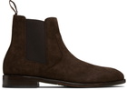 Paul Smith Brown Suede Lawson Chelsea Boots