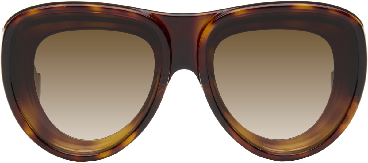 LOEWE Brown Cinema Double Layer Sunglasses Loewe