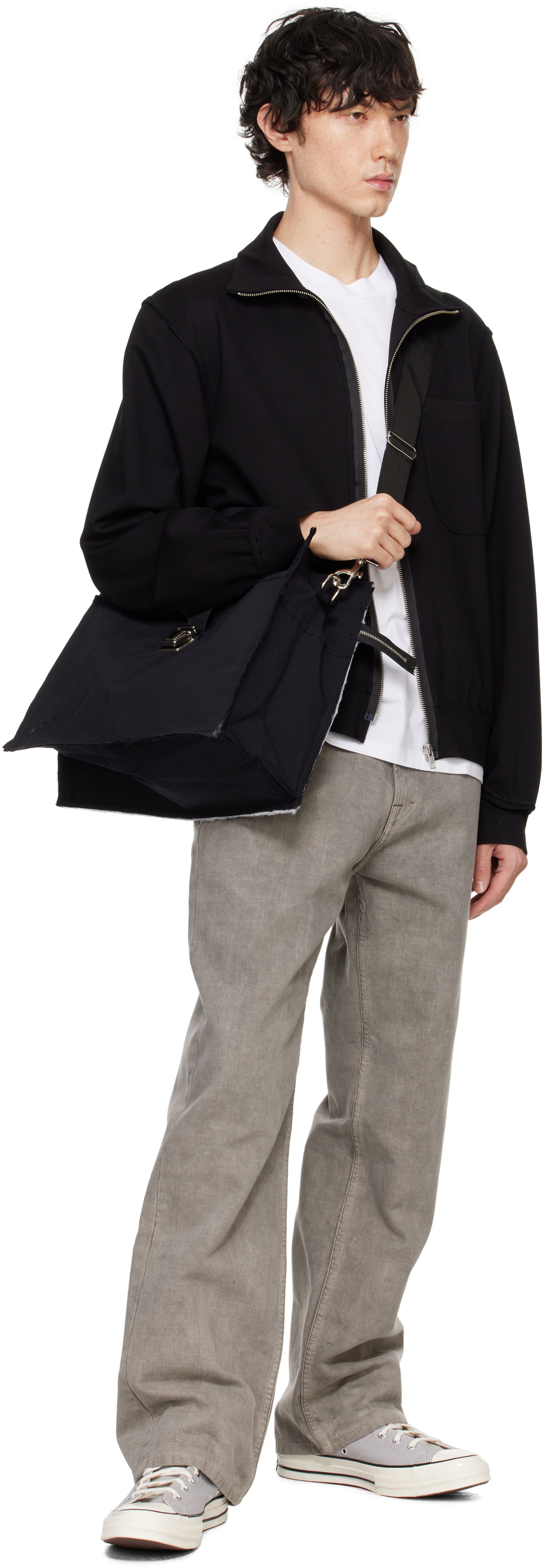 Camiel Fortgens Black Punta Jersey Track Jacket Camiel Fortgens