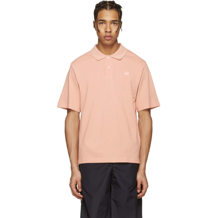 Photo: Acne Studios Pink Falco Face Polo