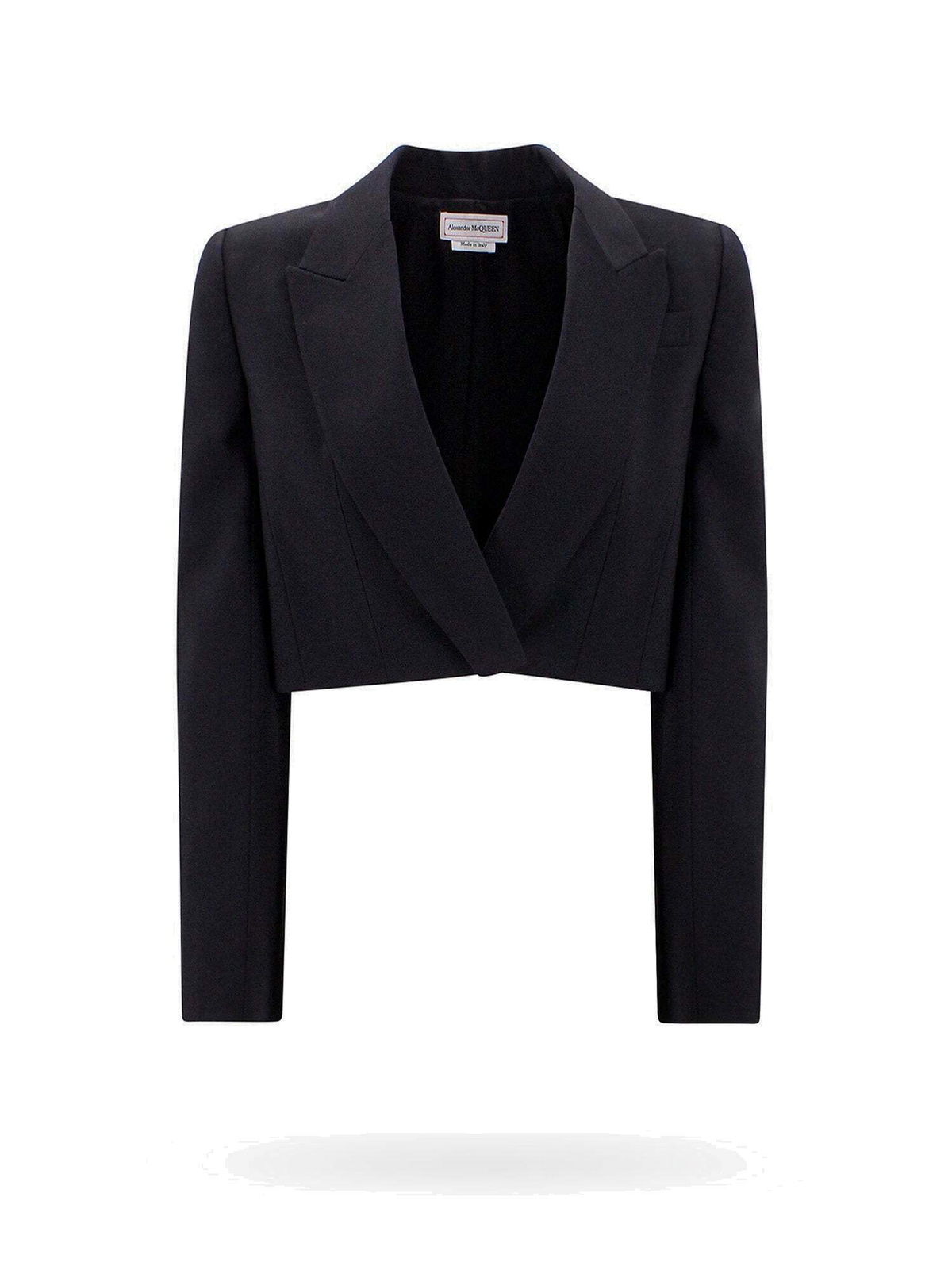 Alexander McQueen Black Red & White Blazer sz 4 main image 0