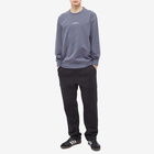 C.P. Company Men's Metropolis Centre Logo Crew Sweat in Ombre Blue