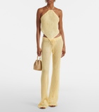 Bananhot Liz sequined halterneck top