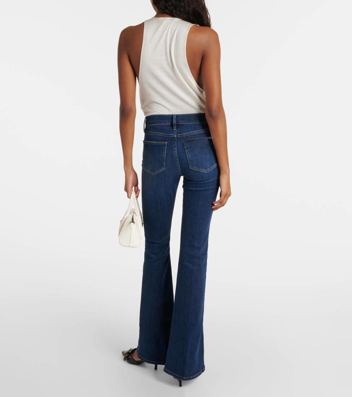 Frame Le High Flare high-rise jeans