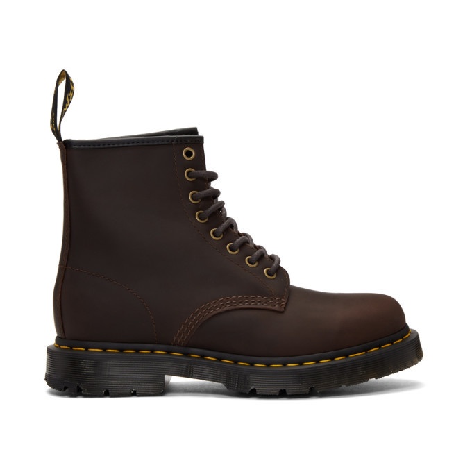 Photo: Dr. Martens Brown 1460 WinterGrip Boots